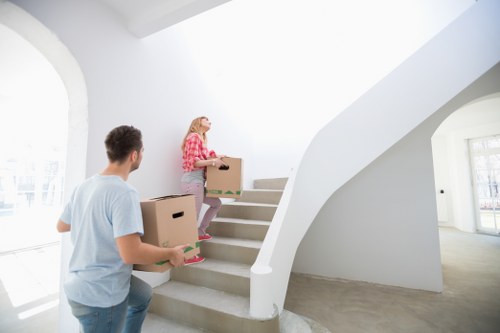 Efficient packing services by man and van